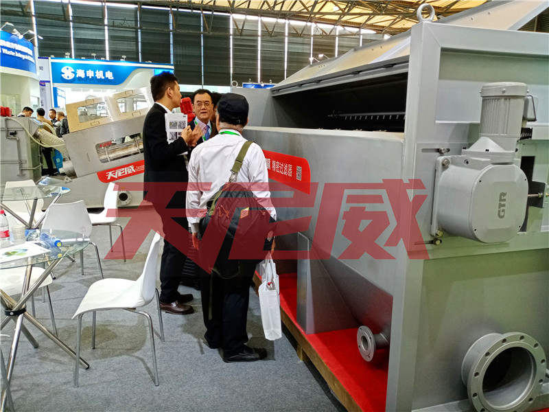 天尼威參加2019上海環博會展會現場