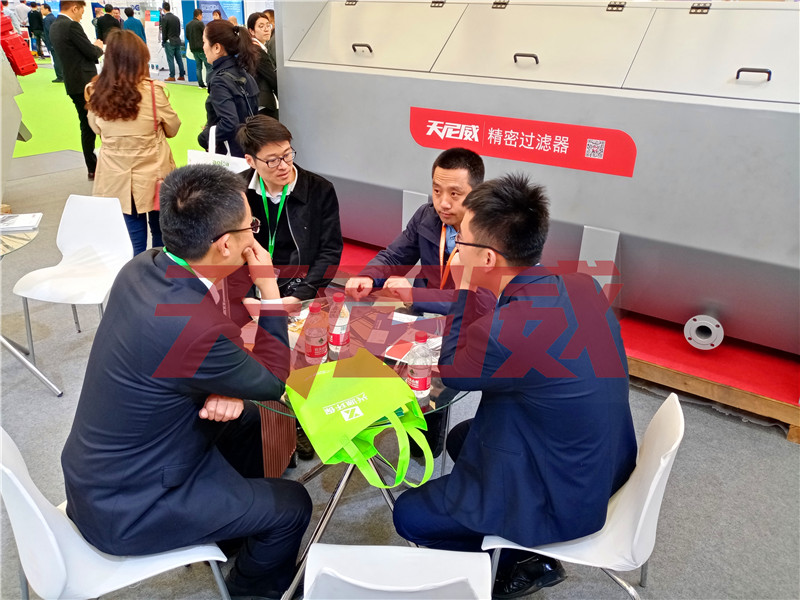 天尼威參加2019上海環博會展會現場